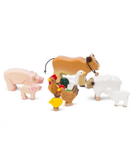 Set x9 Animales de la granja